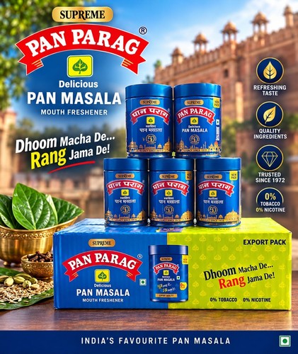 Pack pan parag flavoured - 10,