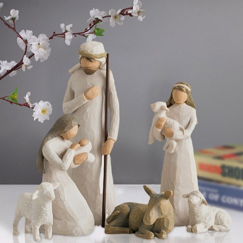 Piece nativity set - set, born
