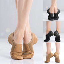 UK Womens Girls Slip On Jazz