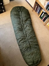 British Army Midweight Sleeping Bag With Stuff Sack Genuine Surplus Large