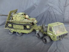 Meccano meccakit army truck tanks electric