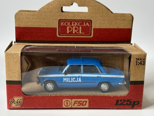 Fiat 125 police polish car - fiat,