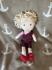 Haba Doll Plaid 30cm Cloth Doll