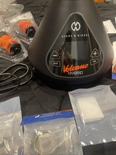Storz & Bickel VOLCANO HYBRID Black With Tons Of Extras Lightly Preowned READ