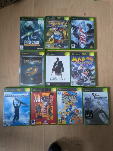 Original xbox games bundle - 10,