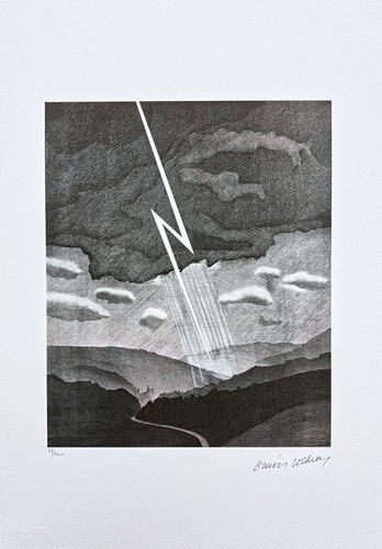David hockney lightning - david,