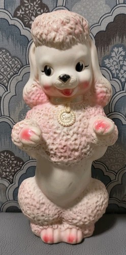 Vintage sun rubber pink poodle - sun,
