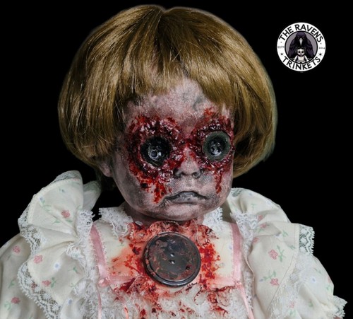 Creepy doll horror ooak - creepy,