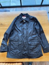 Filson Mile Marker Coat - Mens - Black - Waxed Jacket - Made in the USA