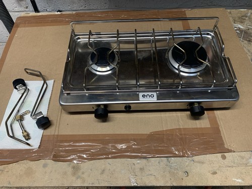 Eno gas hob stainless - hob.,