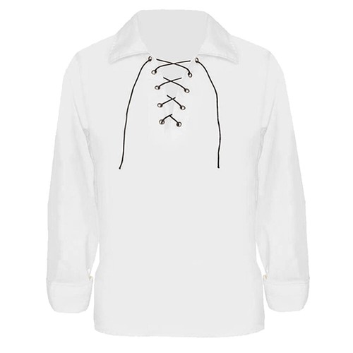 Childs white lace shirt - white,