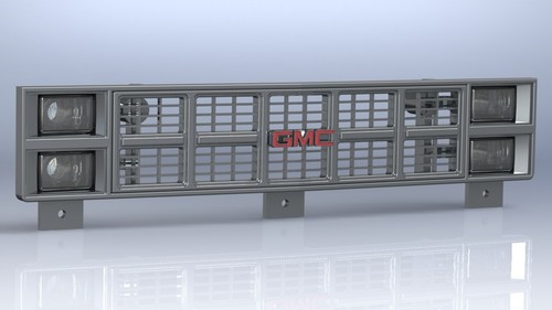 Tamiya clod buster front grill - buster,