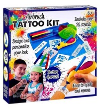 Airbrush Tattoo Kit Blue