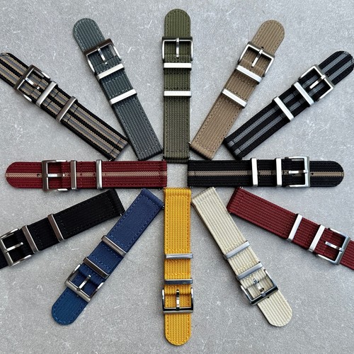 Two piece nato watch strap - two,