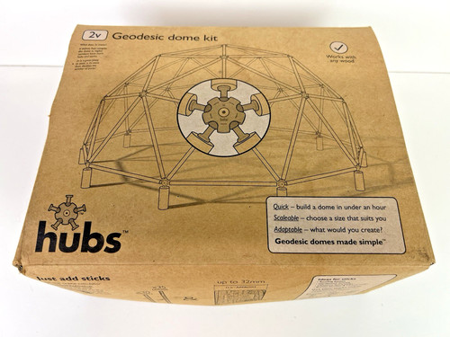 Hubs geodesic dome kit - hubs,