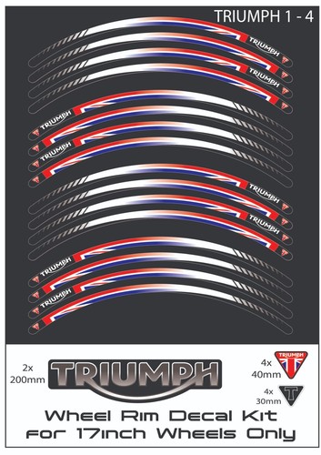 Triumph style motorcycle wheel - motorcycle,