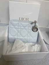 Lady Dior Dahlia wallet, light
