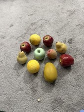 Vintage Plastic Fruit  Apples