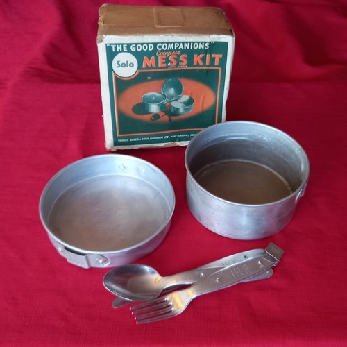 Boxed 1950s solo - campers, mess