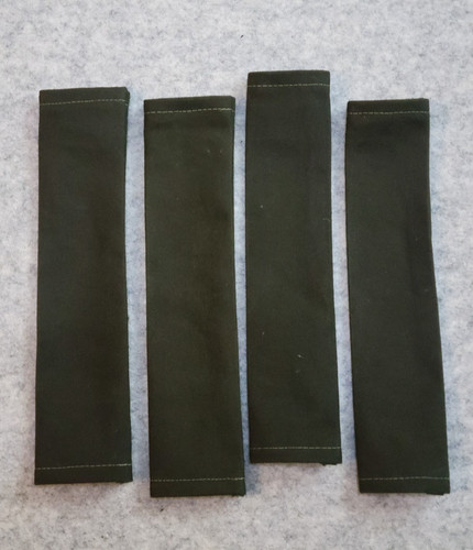 Green cotton canvas - green,