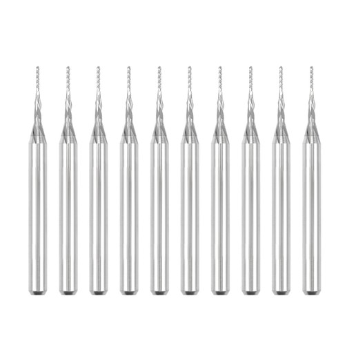 10pcs 6mm carbide end - 0.6mm, mill
