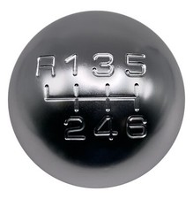 silver gear gear shift knob