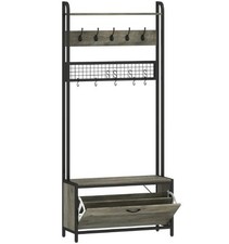 HOMCOM Industrial Hall Tree