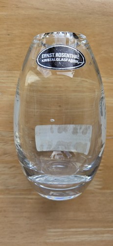 Ernst rosenthal crystal vase - ernst,
