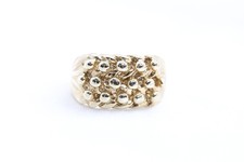 9ct Yellow Gold Keeper Ring