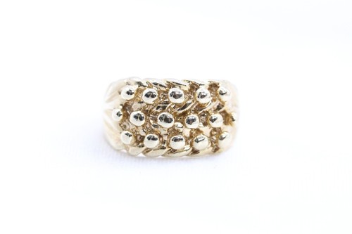 9ct yellow gold - yellow, ring