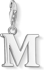 Thomas Sabo Women Charm Pendant Letter A-Z Charm Club Silver 925 Sterling Silve