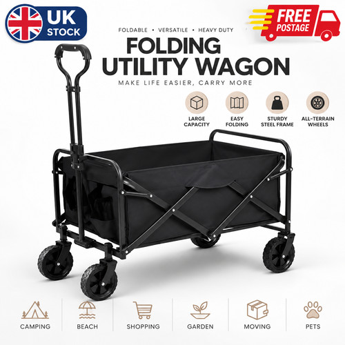 Folding wagon 80kg - folding,