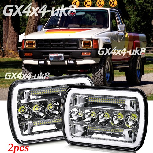 2pcs 5x7 7x6 led headlights - led,