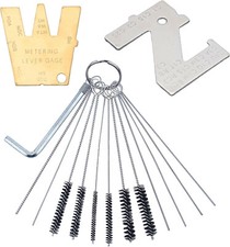 Metering Lever Adjustment Tool Cleaning Brush Kit For Walbro Zama ZT-1 500-13