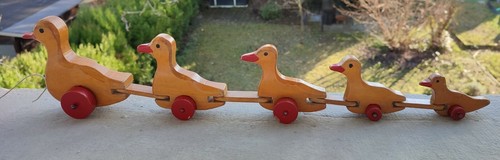 Waldorf toy pull along - toy,