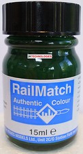 RailMatch 300 Standard Loco Green (Steam & Diesel Locos) Enamel New 15ml Jar