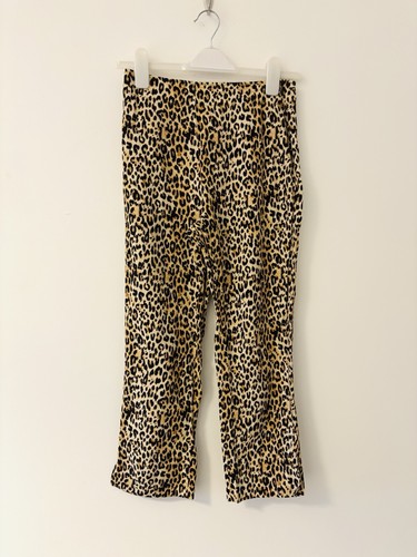 Zara leopard print trousers - zara,