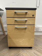3 Drawer Lockable Under Desk