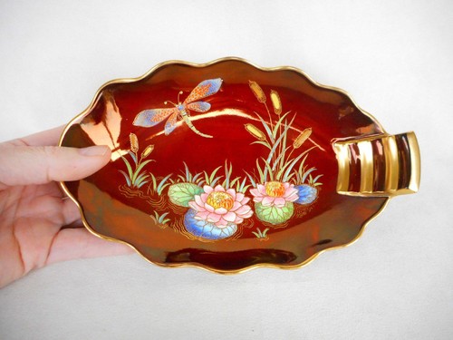 Carlton ware water - 'water, lily'