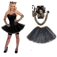 Ladies Leopard Costume Tutu