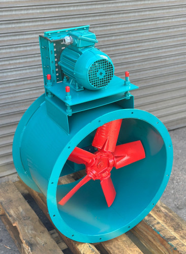 Spray booth fan 600mm - 600mm, belt