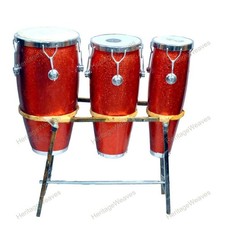 Fibre Congo With Stand Drum