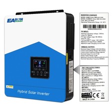 6.2KW 48V Solar Grid Inverter MPPT 120A Controller Wifi Dual Output UK Stock