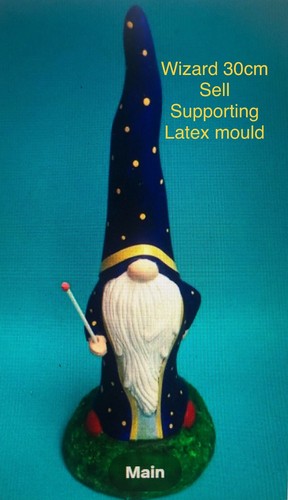 Wizard long life - long, rubber
