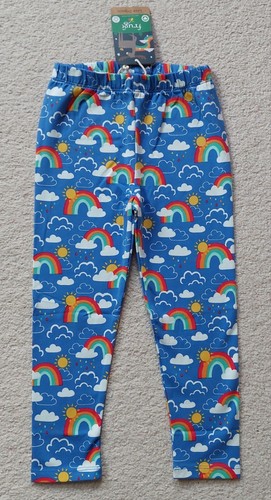 Frugi rainbow skies leggings - rainbow,