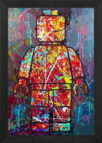 Lego figure abstract - lego,