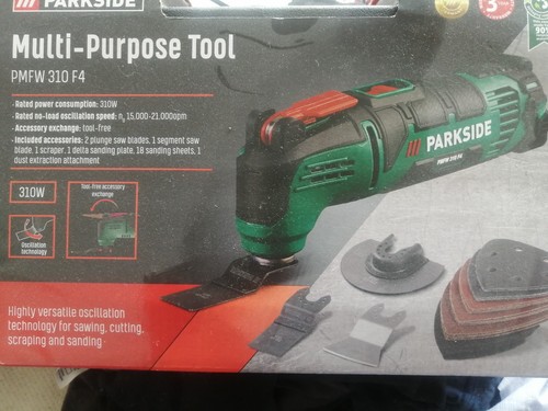 Parkside pmfw 310 multi tool - 310,