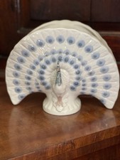 Lladro Peacock Vase