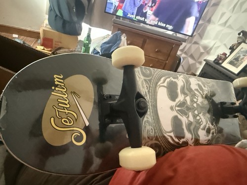 Sefulim skull skateboard - sefulim,