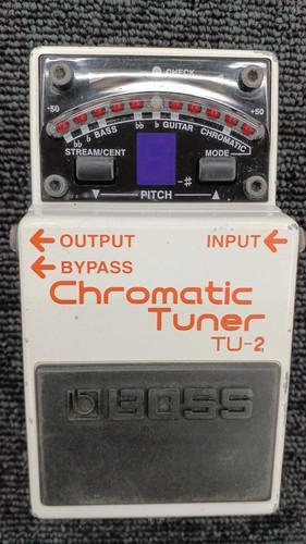 Boss tuner used - tuner, tu-2